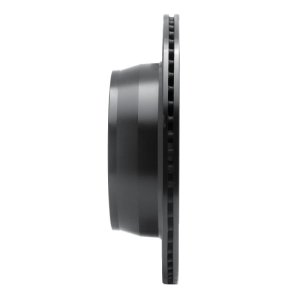 Cadillac Escalade Brake Rotor (1) - Rear Right - R1 Concepts - Drilled & Slotted - Black - `07-`20